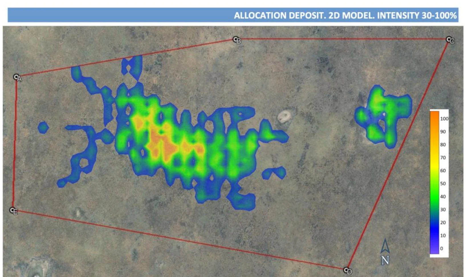 Titanium, to approximately 130 m