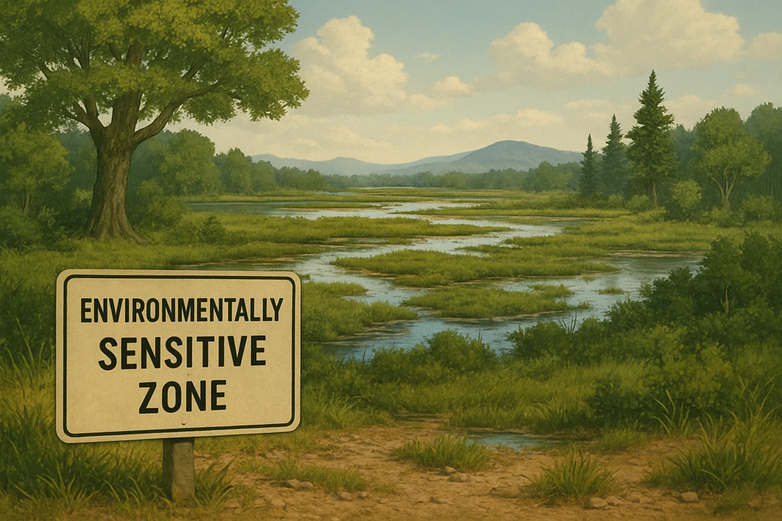 Environmentally sensitive zones